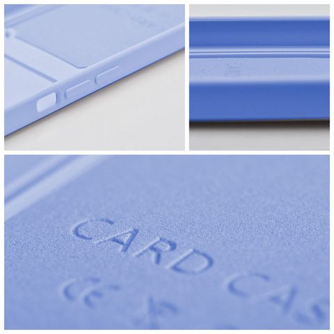 Obal / kryt na Samsung Galaxy A05S fialový - CARD Case