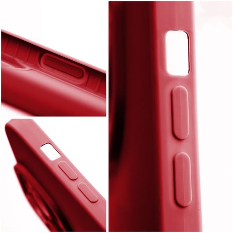 Obal / kryt na Apple iPhone 11 červený - Roar Round Corner Magnetic Flip Case