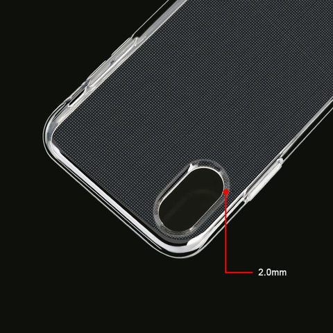 Fedél / borító Xiaomi Redmi NOTE 11 Pro + 5G átlátszó átlátszó TISZTA tok 2mm BOX