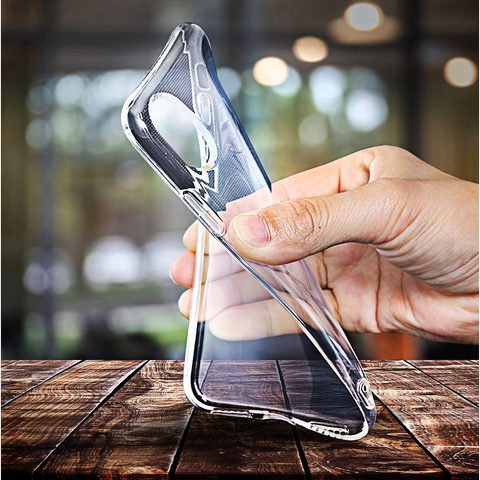 Obal / kryt pre Samsung Galaxy A02S transparentný - CLEAR Case 2mm