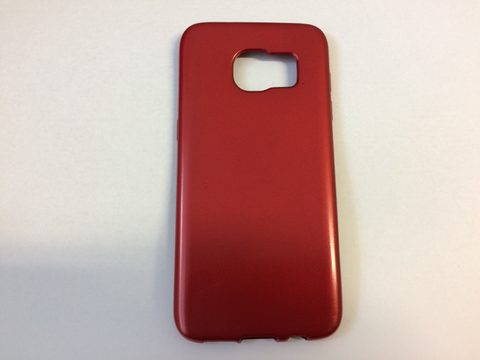 Védőborító Samsung Galaxy S7 (G930) piros - Jelly Case Flash Mat