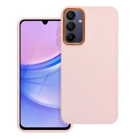 Obal / kryt na Samsung Galaxy A15 růžový - FRAME