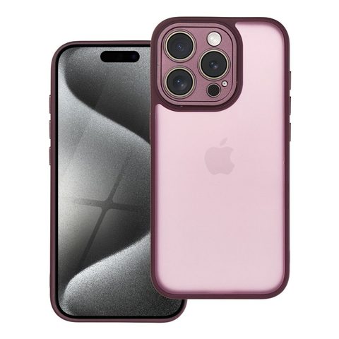 Obal / kryt na Apple iPhone 15 Pro fialové - VARIETE