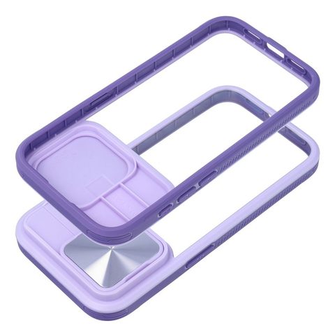 Obal / kryt na Apple iPhone 7 / 8 / SE2020 / SE2022 fialový - SLIDER