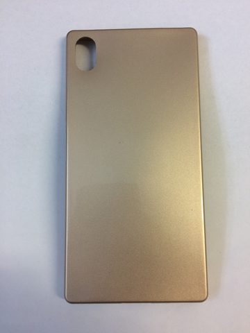Obal / kryt pre Sony Xperia Z5 zlatý - Jelly Case Flash