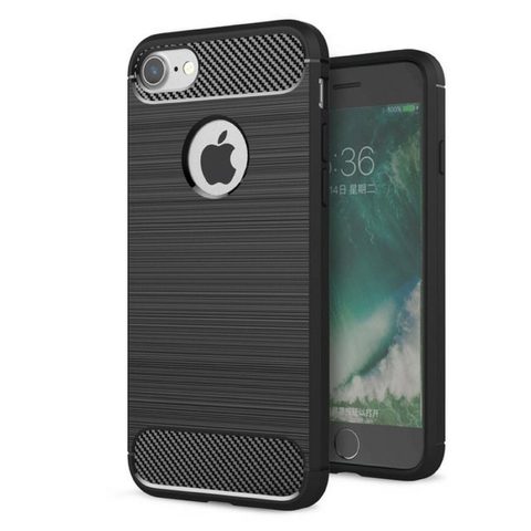 Obal / kryt pre Apple iPhone 6 / 6S čierne - Forcell CARBON