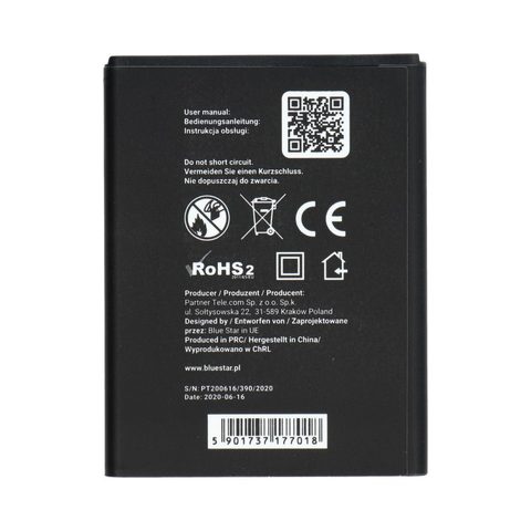 Akkumulátor Samsung Galaxy Note N7000 (I9220) ( EB-615268VU ) 2550 mAh Li-Ion Blue Star Premium akkumulátor