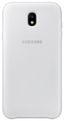 Obal / kryt pre Samsung Galaxy J7 2017 biely - Originálny dvojvrstvový kryt Samsung EF-PJ730CW