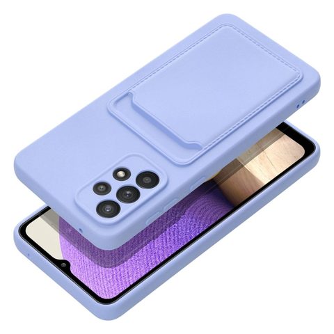 Obal / kryt pre Samsung Galaxy A33 5G fialové - Forcell CARD Case