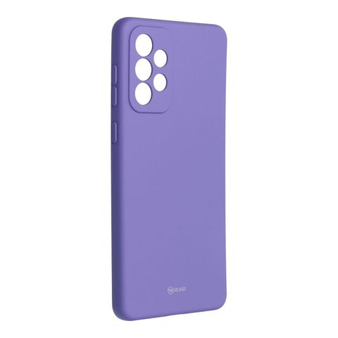 Borító / borító Samsung Galaxy A73 5G lila - Roar Jelly Case