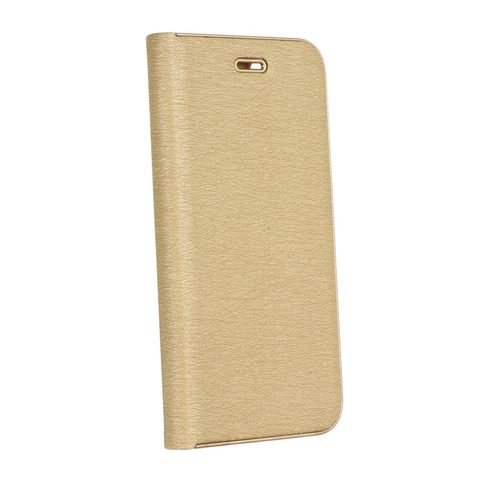 Puzdro / obal na Huawei Y5p zlatý - kniha LUNA Book