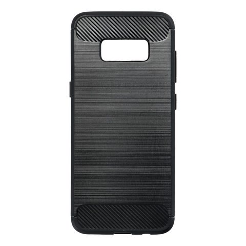 Csomagolás / borító Samsung Galaxy S8 fekete - Forcell CARBON