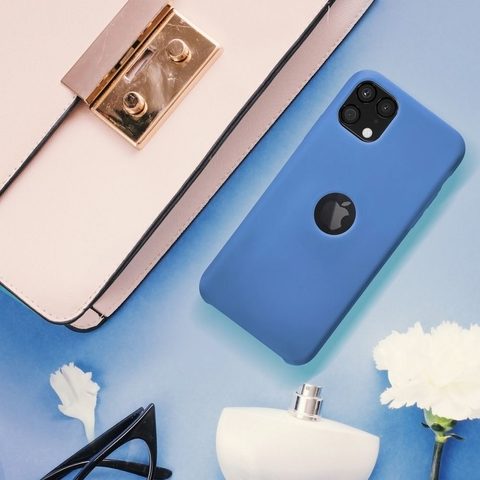 Obal / kryt na Samsung Galaxy A42 5G modrý - Forcell Silicone Case