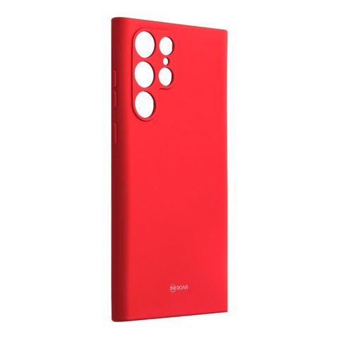 Csomagolás / borító Samsung Galaxy S22 Ultra, piros - Jelly