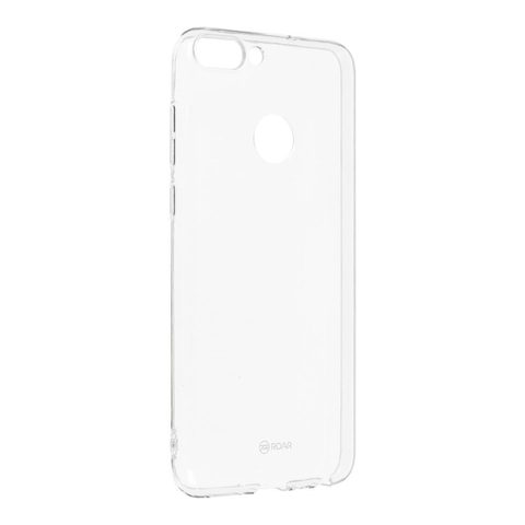 Fedél / borító a Huawei P Smart átlátszó - Jelly Case Roar