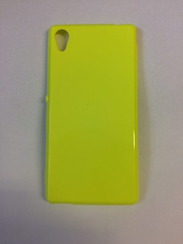 Borító Sony Xperia M4 Aqua lime - Jelly Case Flash