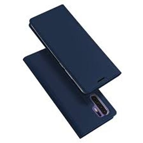 Puzdro / obal na Huawei P Smart Pro / Y9s modré - kniha Dux Ducis