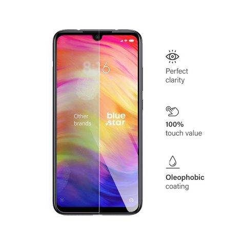 Tvrzené / ochranné sklo Xiaomi Redmi Note 7 - plné lepení Blue Star