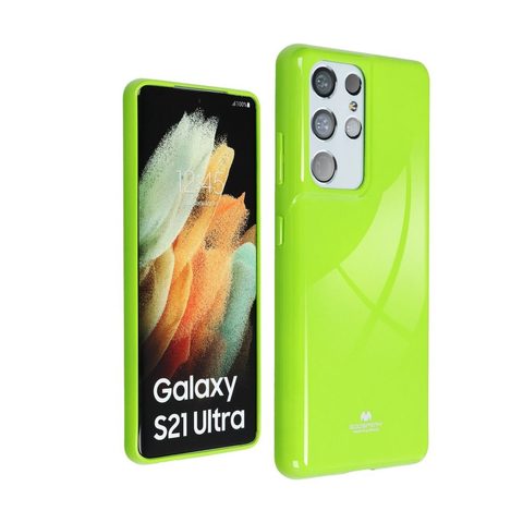 Csomagolás / borító Samsung Galaxy S20 PLUS, lime - JELLY