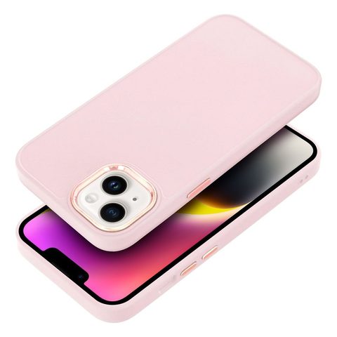 Obal / kryt na Apple iPhone 15 Pro Max růžový - FRAME