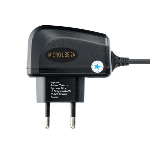 MICRO USB töltő UNIVERSAL 2A Blue Star Lite