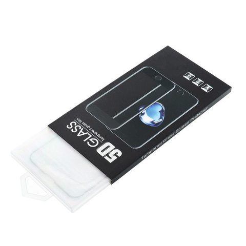 Tvrdené / ochranné sklo pre Apple iPhone 13 mini Black - 5D plné lepenie