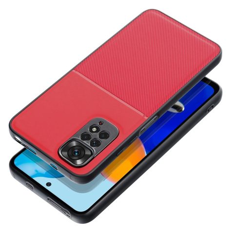 Obal / kryt pre Xiaomi Redmi Note 11 / 11S červený - Forcell NOBLE