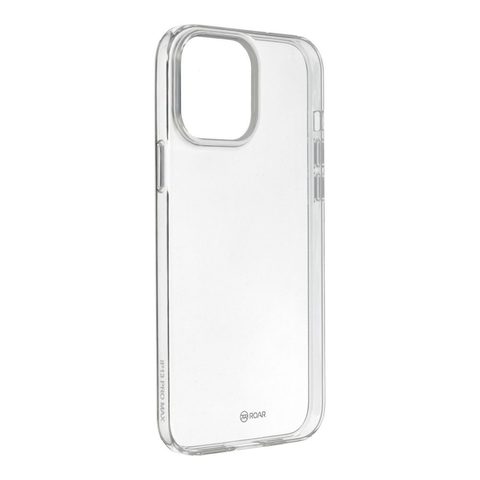 Obal / kryt pre iPhone 13 Pro Max transparentné - Jelly Case Roar