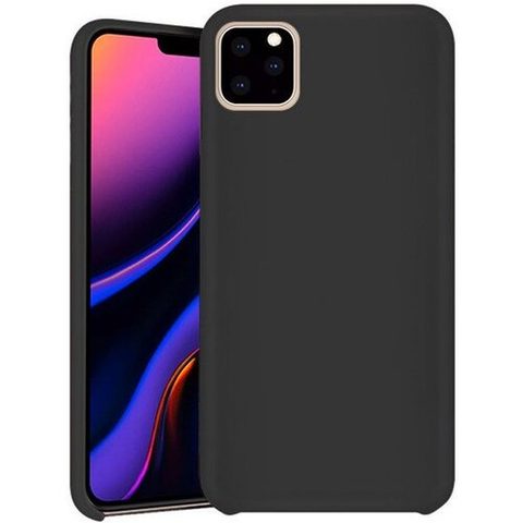 tok / borító Apple iPhone 11 Pro Max fekete - Forcell szilikon