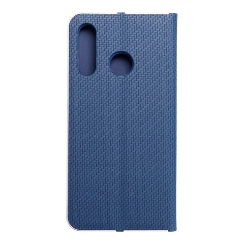 Pouzdro / obal na Huawei P30 Lite modré - knížkové Forcell LUNA Carbon
