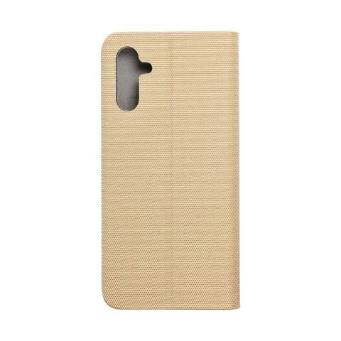 Puzdro / obal pre Samsung Galaxy A13 5G zlatý - kniha Sensitive Book