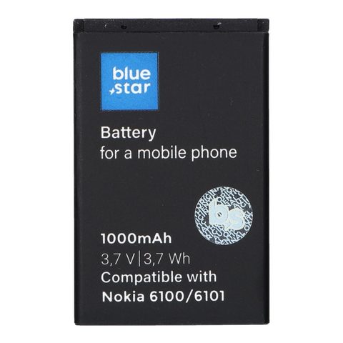 Baterie Nokia 6101/6100/6300 1000 mAh Li-Ion Blue Star Premium BL-4C
