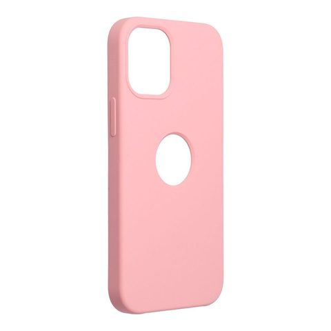 Obal / kryt na Apple iPhone 12 mini růžový - Forcell Silicone