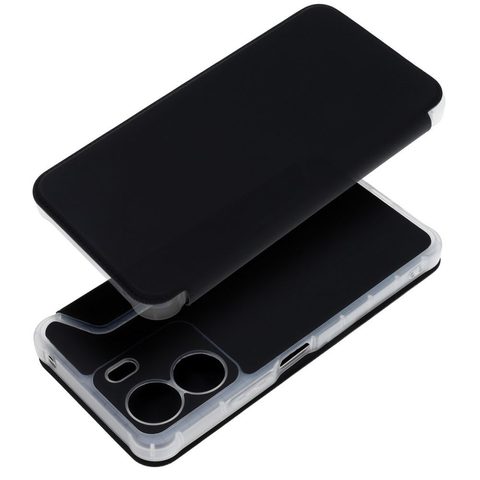 Pouzdro / obal na Xiaomi Redmi 13C černé - knížkové PIANO Book