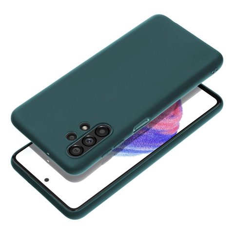 Obal / Kryt na Samsung Galaxy A13 4G tmavě zelený - MATT Case