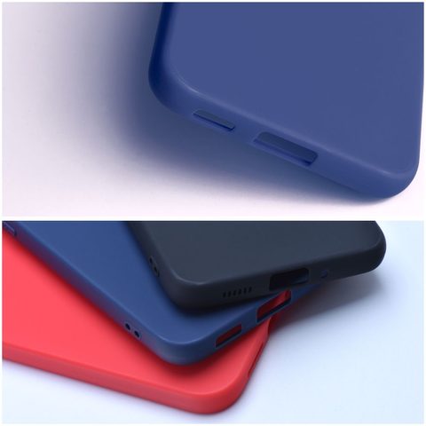 Obal / kryt na Samsung Galaxy S21 FE tmavě modrý - Forcell SOFT Case