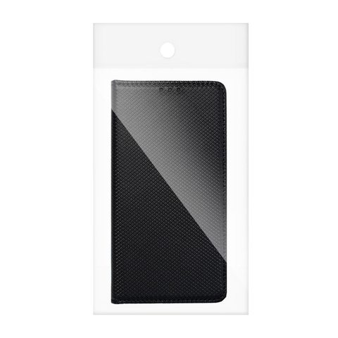 Puzdro / obal pre Apple iPhone XS Max čierne - kniha SMART