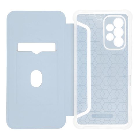 Pouzdro / obal na Samsung Galaxy S21 FE modré - knížkové PIANO Book