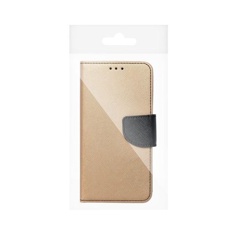 Puzdro / obal pre Xiaomi Redmi 9A zlatý - kniha Fancy Book