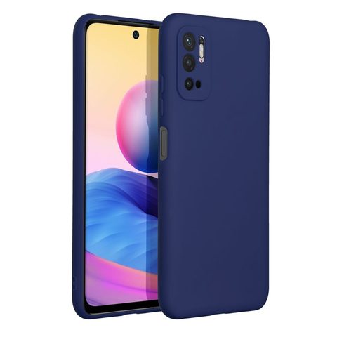 Obal / kryt pre Xiaomi Redmi Note 10 5G modrý - Forcell SOFT