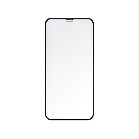 Edzett / védőüveg Apple iPhone X / XS / 11 Pro (MATTE) fekete 5D teljes tapadású Apple iPhone X / XS / 11 Pro (matt) fekete