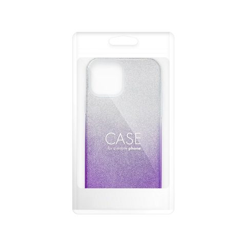 Obal / kryt pre Apple iPhone 7 Plus / 8 Plus transparentné / fialové - Forcell SHINING