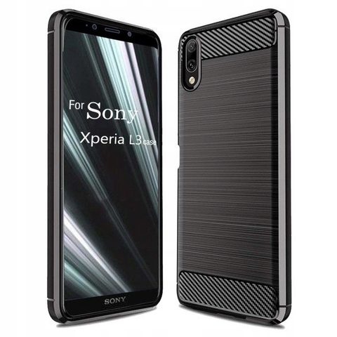 Obal / kryt na Samsung Galaxy A80 černý - Carbon