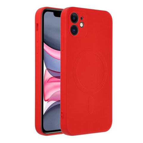 tok / borító Apple iPhone 11 piros - Szilikon Mag Cover