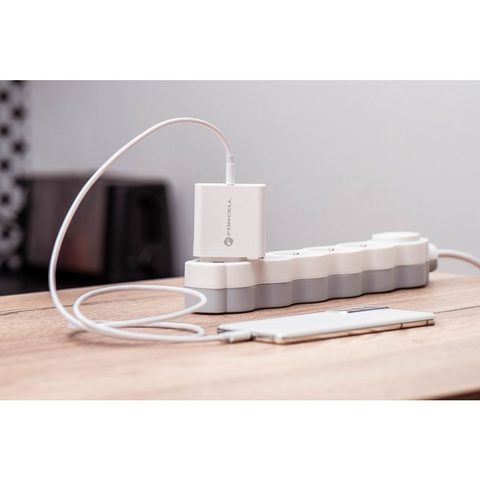 Nabíjačka USB / USB typu C - 3A 45W Quick Charge 4.0 Forcell