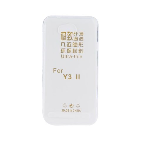 Obal / kryt na Huawei Y3 II průhledný - Ultra Slim 0,3mm