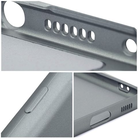 Obal / kryt na Xiaomi Redmi 12 4G šedý - METALLIC