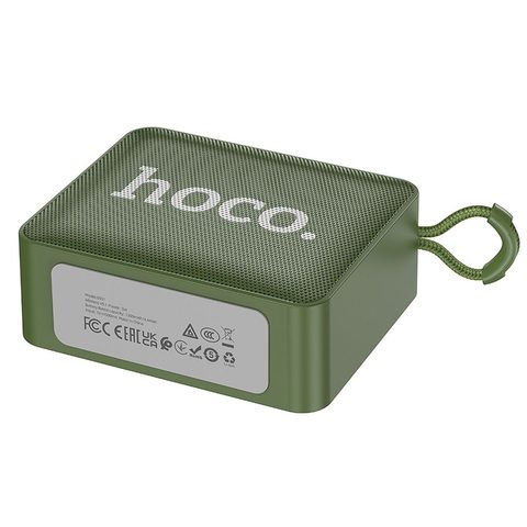 Bluetooth reproduktor HOCO Gold Brick Sports BS51 zelený