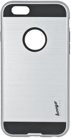 Obal / kryt na Samsung Galaxy A8 Plus stříbrný - beeyo
