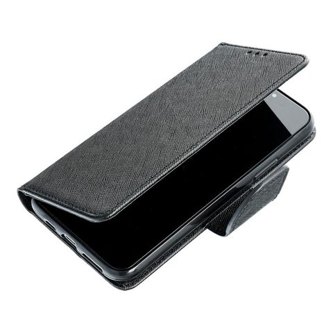 tok / borító Samsung Galaxy A22 4G fekete - könyv Kabura Fancy